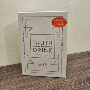Truth Or Drink Party Drinking Game